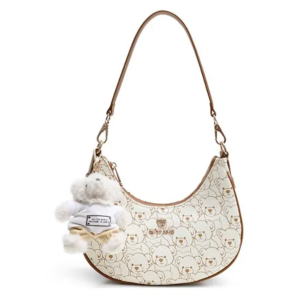 Túi Đeo Vai Nữ Guoo Bear Bag TN2747 - GU1164 Màu Be