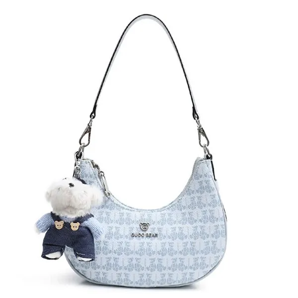 Túi Đeo Vai Nữ Guoo Bear Bag TN2747 - GU1164 Màu Xanh