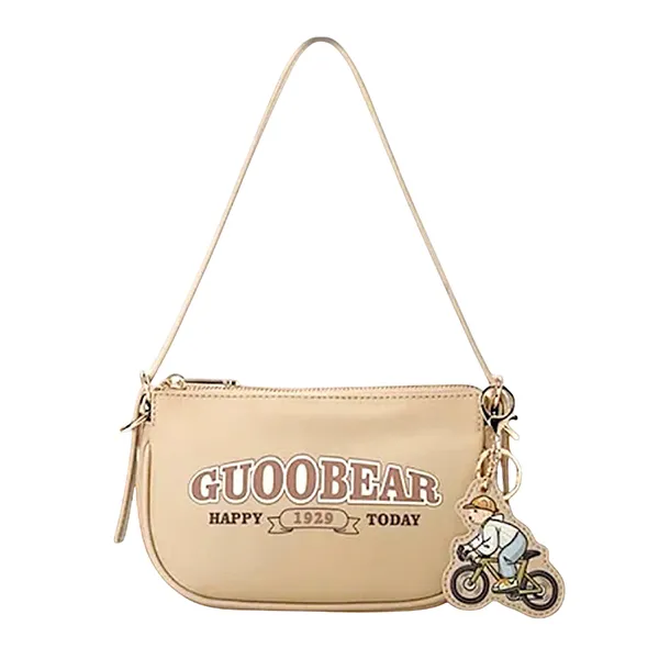 Túi Đeo Vai Nữ Guoo Bear GU1036-20030 Màu Trà Sữa