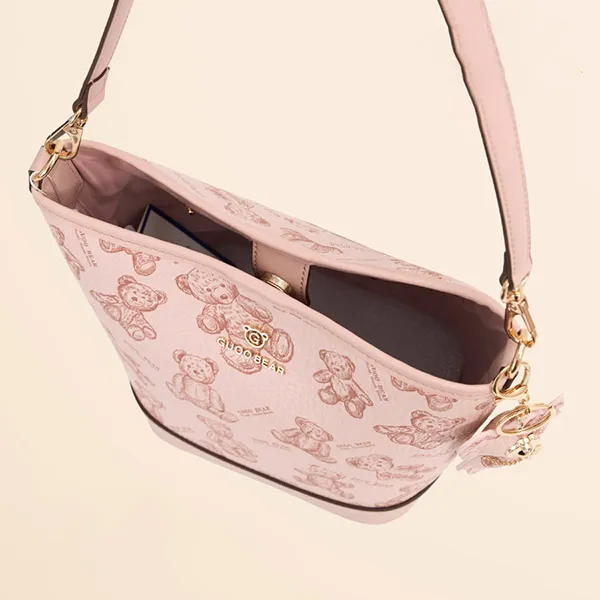 Túi Đeo Vai Nữ Guoo Bear GU1165-3900 Màu Hồng