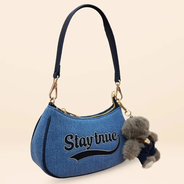 Túi Đeo Vai Nữ Guoo Bear GU1255-10130 Màu Xanh Blue