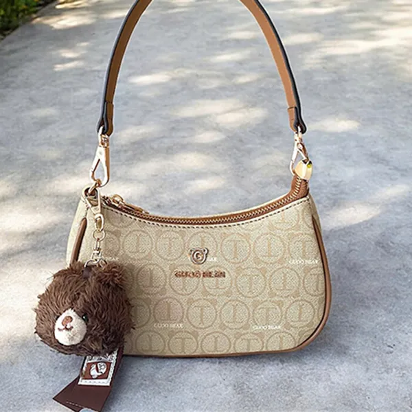 Túi Đeo Vai Nữ Guoo Bear GU1255-GU1281 Màu Be