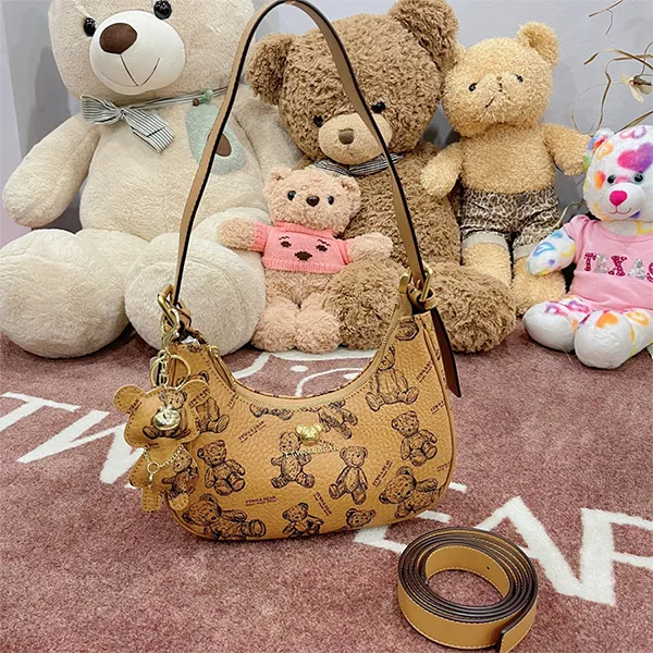 Túi Đeo Vai Nữ Guoo Bear TN3308-14310 Màu Nâu