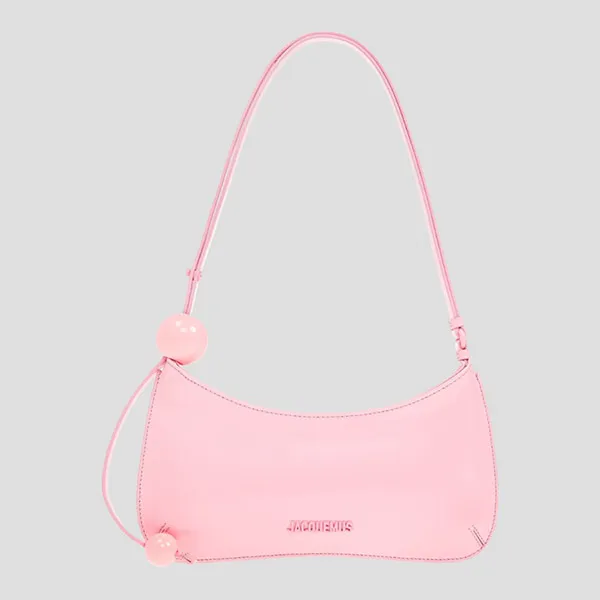 Túi Đeo Vai Nữ Jacquemus Le Bisou Perle In Pink 233BA057 3128430 Màu Hồng