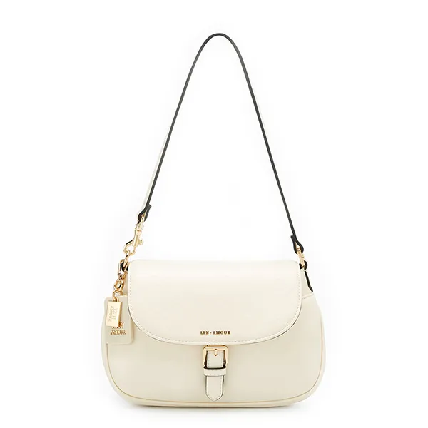Túi Đeo Vai Nữ Lyn Mila Mini Shoulder Bag - Ivory L25FBWA100 Màu Trắng Kem