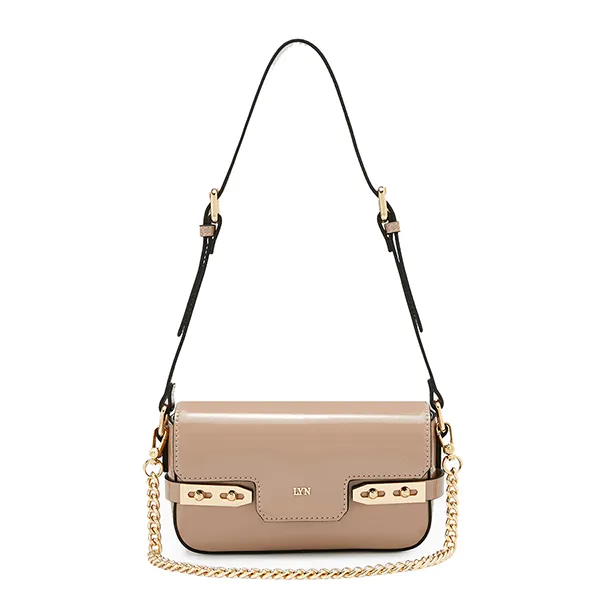 Túi Đeo Vai Nữ Lyn Re-Edit Ureka Mini Crossbody Bag L25FBWA045 Màu Nude