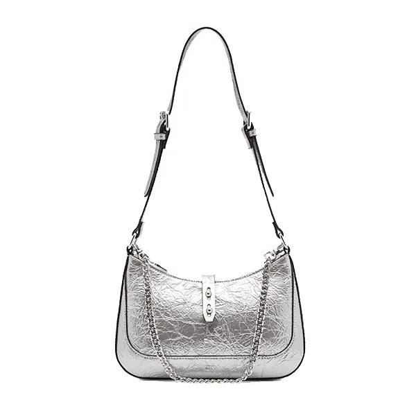 Túi Đeo Vai Nữ Lyn Re-Edit Ureka Shoulder Bag - Silver L25FBWA039 Màu Bạc