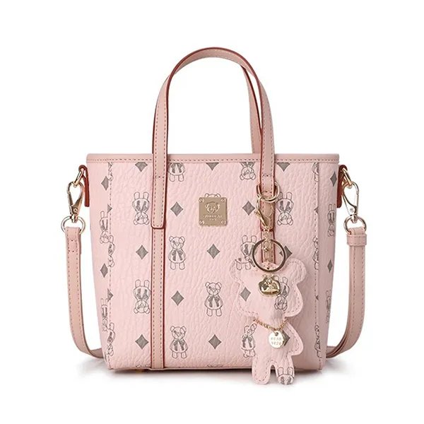 Túi Tote Nữ Guoo Bear GU1206-23720 Màu Hồng