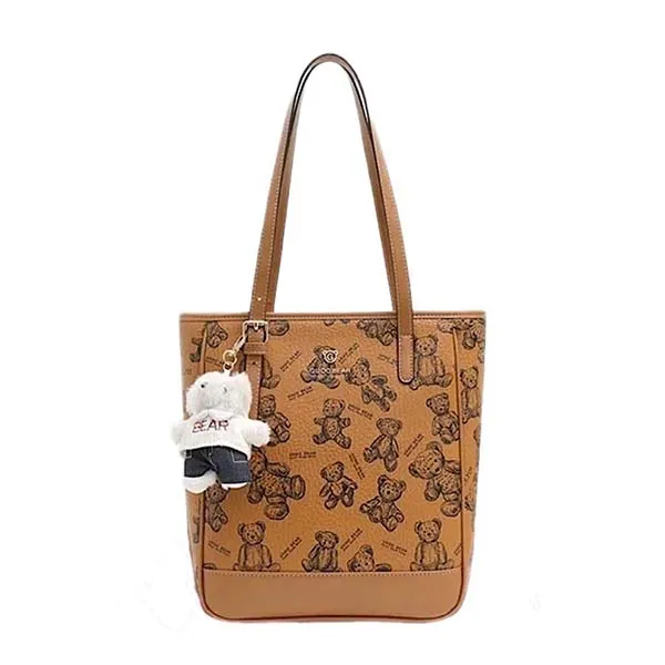 Túi Tote Guoo Bear GU1218-3920 Màu Nâu