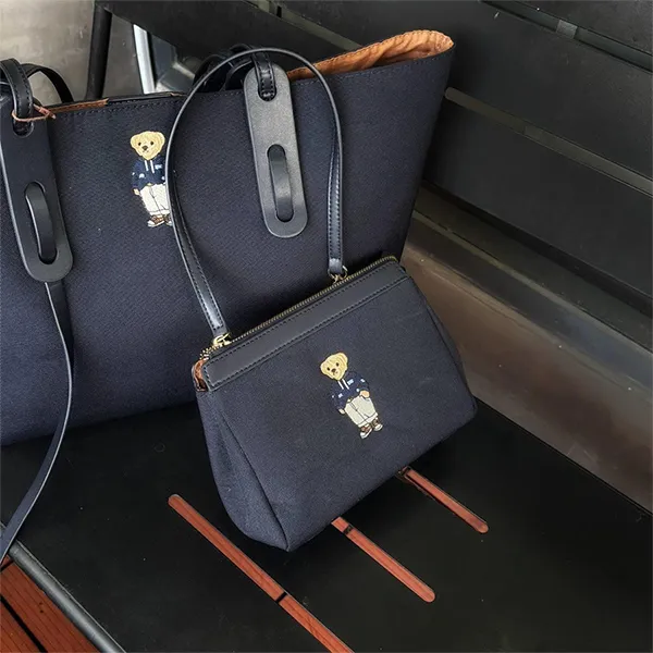 Túi Tote Nữ Guoo Bear GU1127-20130 Màu Xanh Than