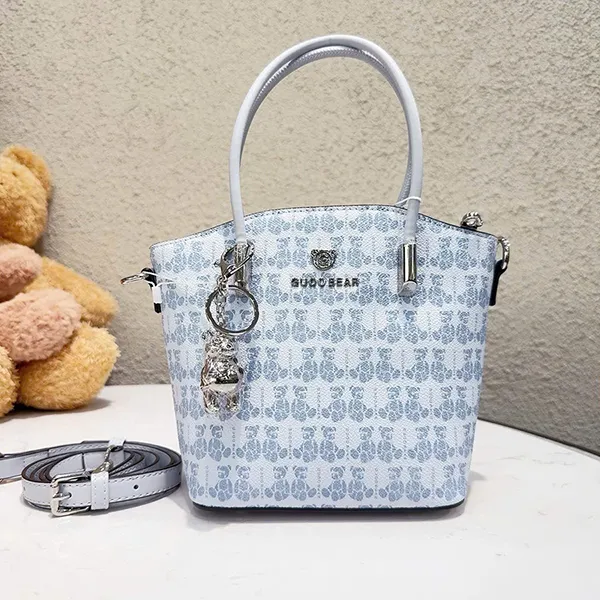 Túi Tote Nữ Guoo Bear GU1178-59240 Màu Xanh Dương