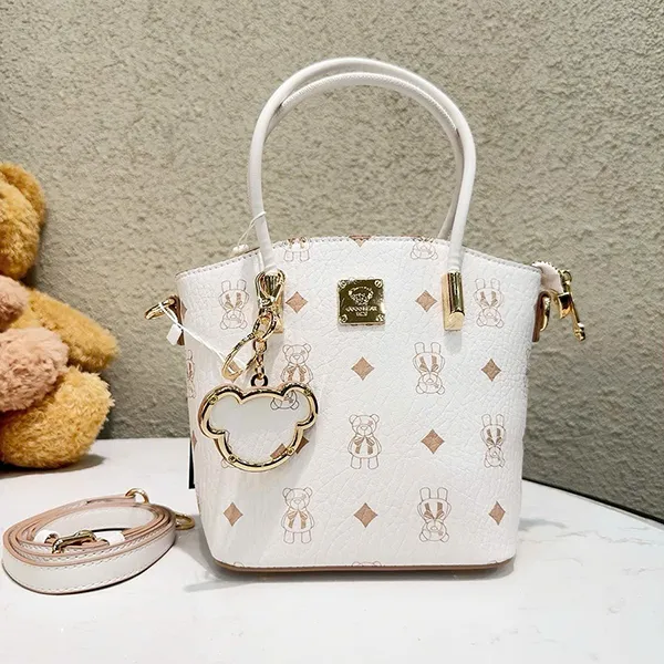 Túi Tote Nữ Guoo Bear GU1203-27490 Màu Trắng Sữa