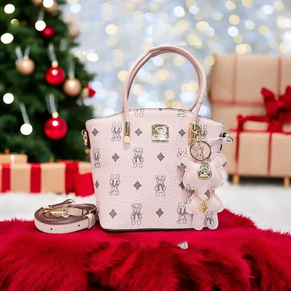 Túi Tote Nữ Guoo Bear GU1203-33720 Màu Hồng