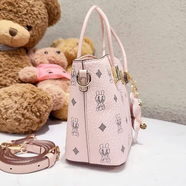 Túi Tote Nữ Guoo Bear GU1203-33720 Màu Hồng