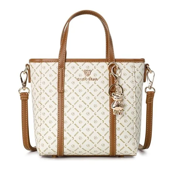 Túi Tote Nữ Guoo Bear GU1208-19300 Màu Trắng