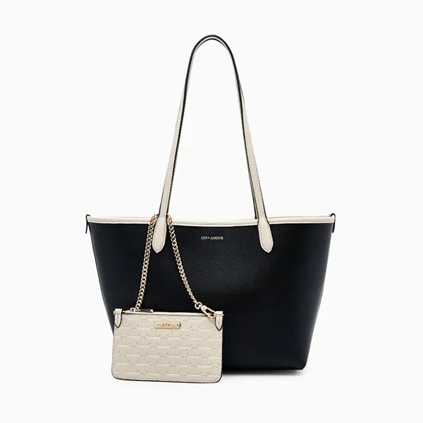 Túi Tote Nữ Lyn Ailyn M Bag Black Variation 2 L25FBWC009 Màu Đen