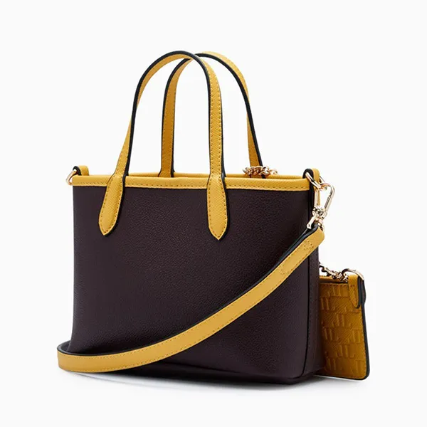 Túi Tote Nữ Lyn Ailyn Min Bag Yellow Variation 2 L25FBWC011 Màu Nâu Vàng