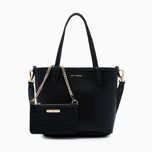 Túi Tote Nữ Lyn Ailyn S Bag Black Variation 2 L25FBWC010 Màu Đen