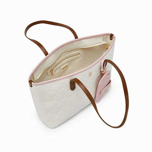 Túi Tote Nữ Lyn Brietta M Bag Ivory LL25CBF931 Màu Trắng Ngà