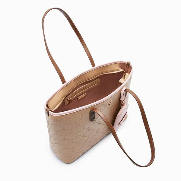 Túi Tote Nữ Lyn Brietta M Bag Light Brown LL25CBF931 Màu Nâu Nhạt