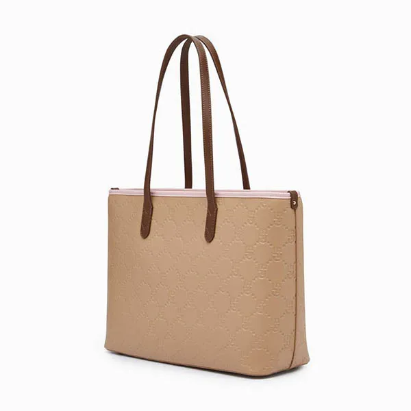 Túi Tote Nữ Lyn Brietta M Bag Light Brown LL25CBF931 Màu Nâu Nhạt