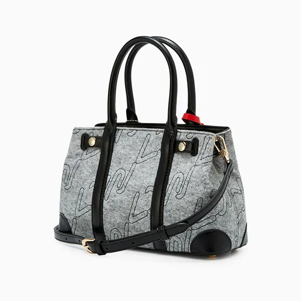 Túi Tote Nữ Lyn Glenny M Bag Grey L25FBWC029 Màu Xám