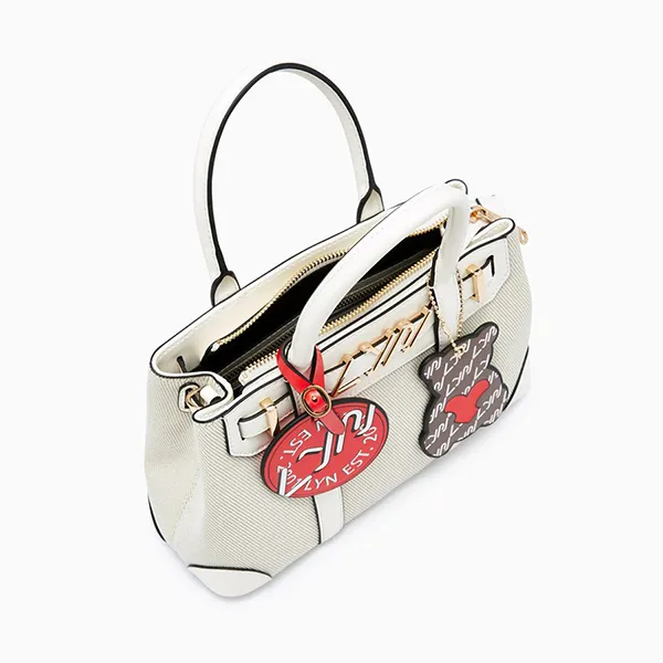 Túi Tote Nữ Lyn Glenny M Bag Off-White L25FBWC029 Màu Trắng Xám