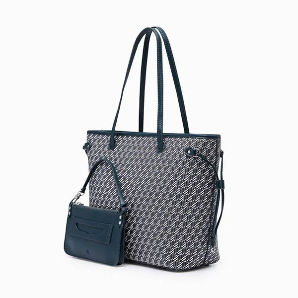 Túi Tote Nữ Lyn Milton Infinite L Bag Dark Green L25FBWA031 Màu Xanh Đen