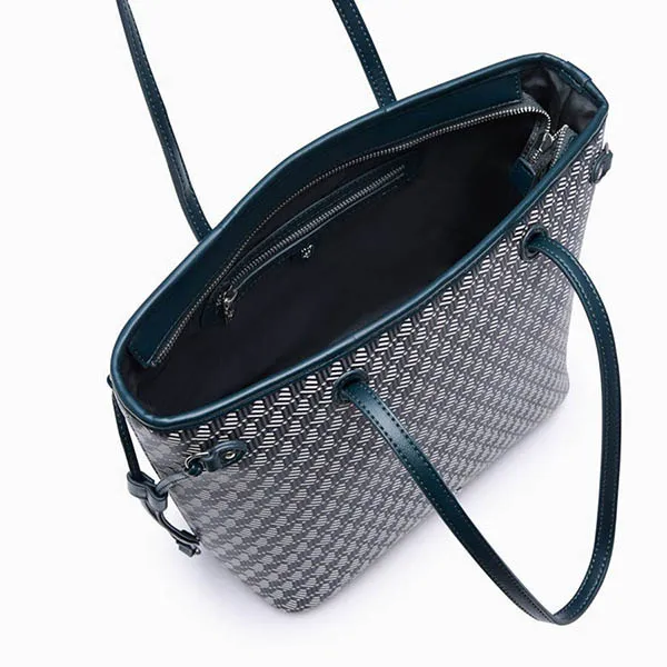 Túi Tote Nữ Lyn Milton Infinite L Bag Dark Green L25FBWA031 Màu Xanh Đen