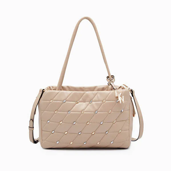Túi Tote Nữ Lyn Thunder Drawstring Bag Beige LL25FBS052 Màu Be