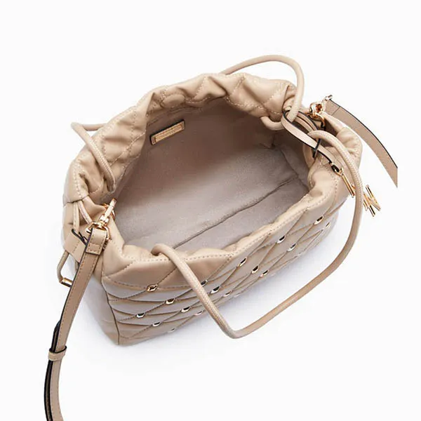 Túi Tote Nữ Lyn Thunder Drawstring Bag Beige LL25FBS052 Màu Be