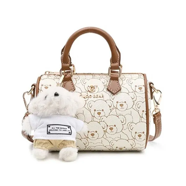 Túi Trống Nữ Guoo Bear GU1176-57450 Màu Be Size S