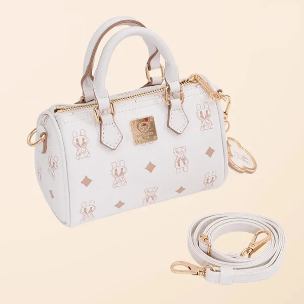 Túi Trống Nữ Guoo Bear GU1210-37490 Màu Trắng Sữa