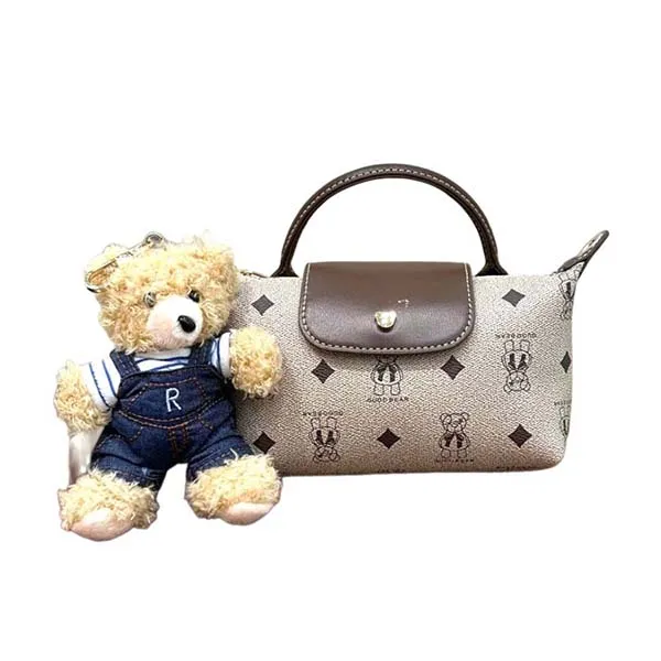 Túi Xách Tay Nữ Guoo Bear GU1159-99260 Màu Xám