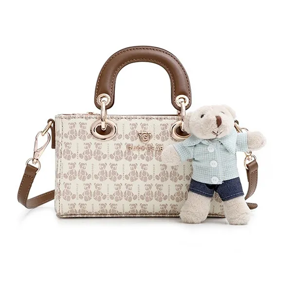 Túi Xách Tay Nữ Guoo Bear GU1169-39220 Màu Be Nâu