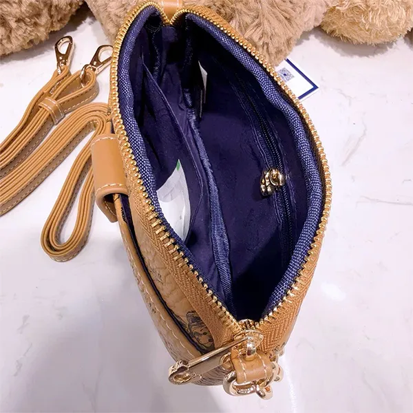 Túi Xách Tay Nữ Guoo Bear GO-2013-3920 Màu Nâu