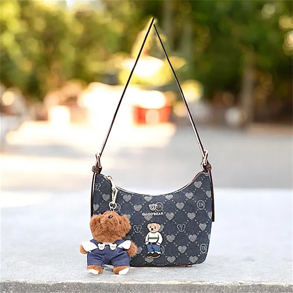 Túi Xách Tay Nữ Guoo Bear GU1262-28220 Màu Xanh Đen