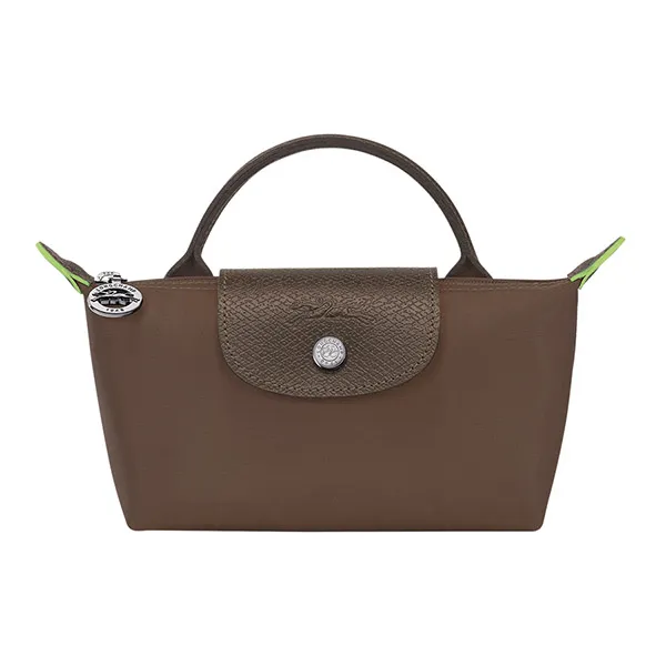 Túi Xách Tay Nữ Longchamp The Folding Green Earth 34175919 813 Màu Nâu