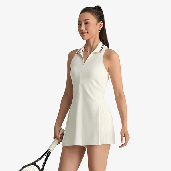 Váy Nữ Wilson All Court Tennis Dress 397531 - GYC Màu Trắng Size XS
