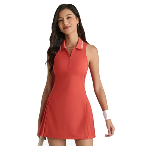 Váy Nữ Wilson All Court Tennis Dress 397531 - RDO Màu Đỏ Size XS