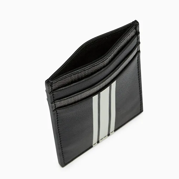 Ví Đựng Thẻ Lyn Link Card Case Wallet - Black LL25FWM653 Màu Đen