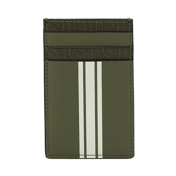 Ví Đựng Thẻ Lyn Link Card Case Wallet - Dark Green LL25FWM653 Màu Xanh Green