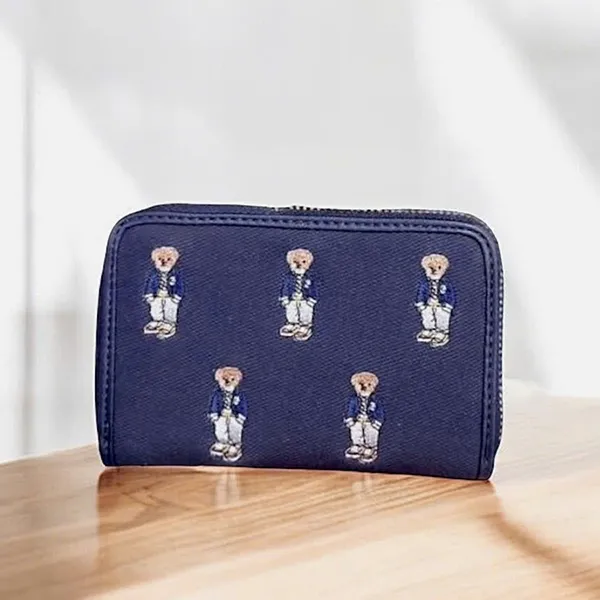 Ví Nữ Guoo Bear GO-2034-30150 Màu Xanh Đen Size M