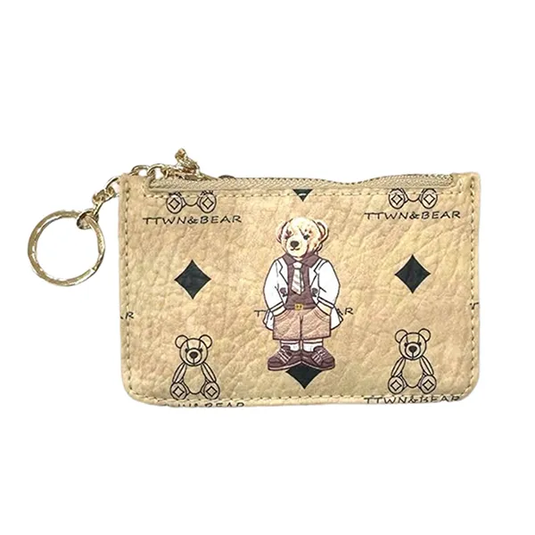 Ví Nữ Guoo Bear Moroccan Bear Apricot Card Holder TT-2525-18320 Màu Be