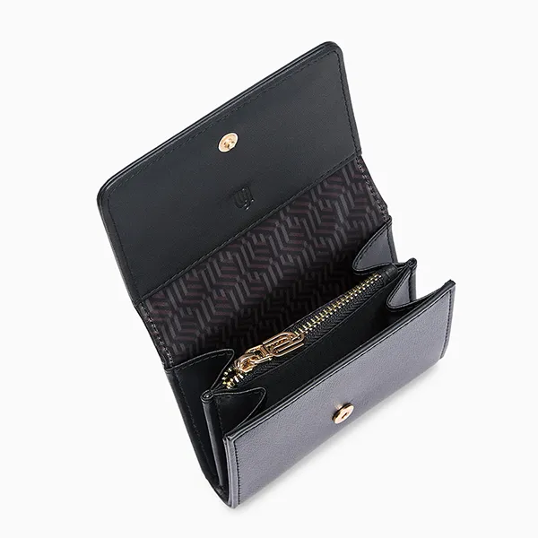 Ví Nữ Lyn Milton Infinite Short Wallet - Black L25FWWA009 Màu Đen