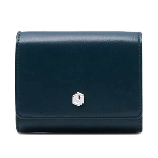 Ví Nữ Lyn Milton Infinite Short Wallet - Dark Green L25FWWA009 Màu Xanh Green