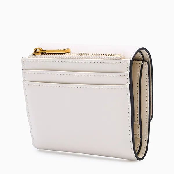 Ví Nữ Lyn Moria Tri Fold Wallet - Ivory L25FWWA007 Màu Trắng Kem