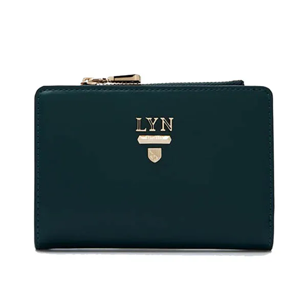 Ví Nữ Lyn Re-Edit Semi Wallet - Dark Green L25FWWA041 Màu Xanh Green