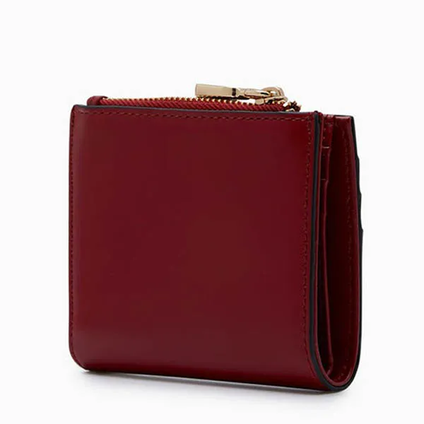 Ví Nữ Lyn Re-Edit Slim Card Short Wallet - Red L25FWWA042 Màu Đỏ