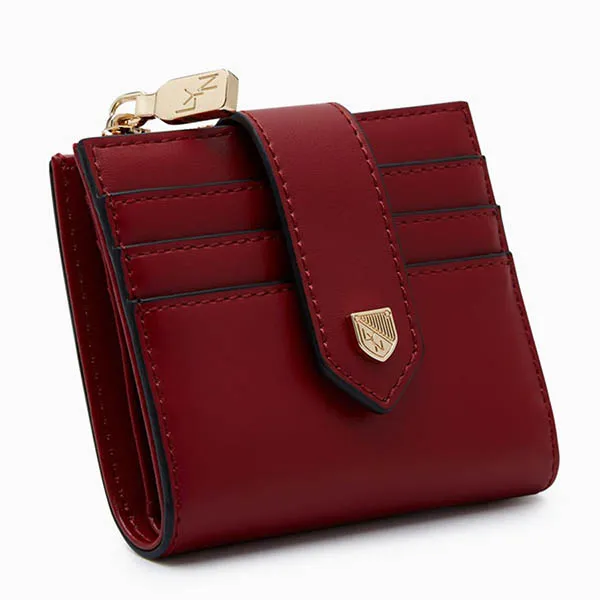 Ví Nữ Lyn Re-Edit Slim Card Short Wallet - Red L25FWWA042 Màu Đỏ